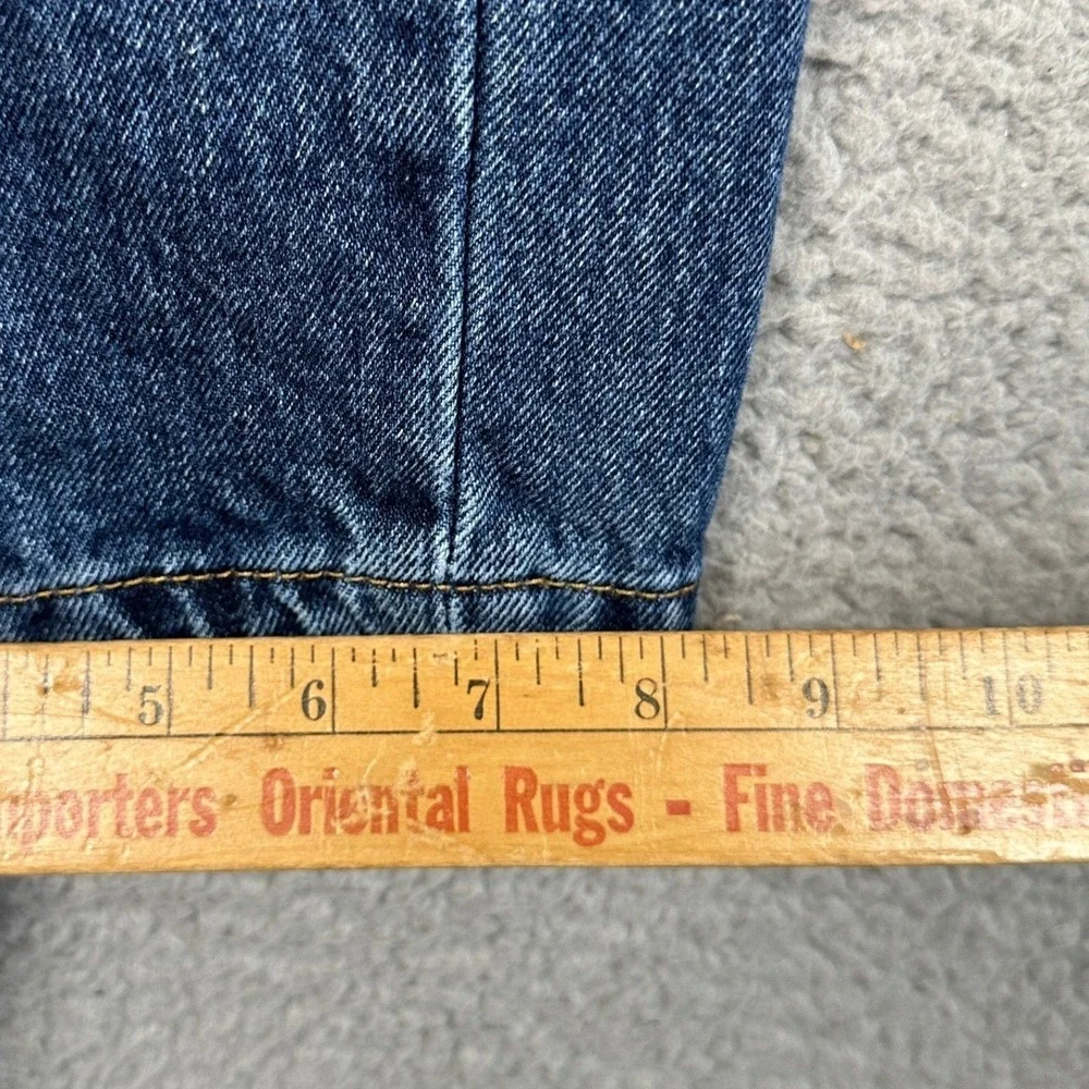Levis 550 Jeans Mens 36X32 Blue Relaxed Fit Straight Leg Red Tab Denim Pants EUC